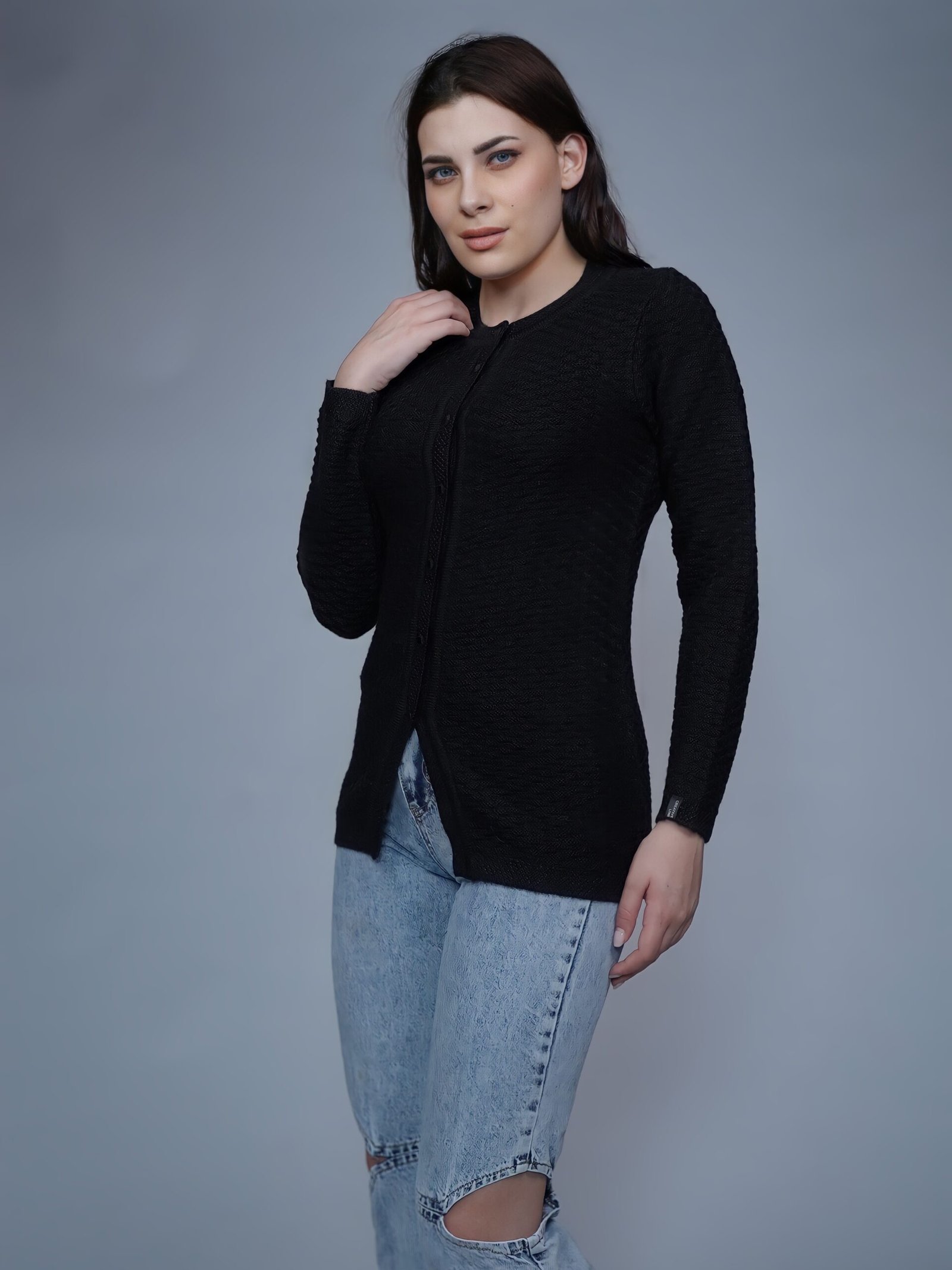 Creative Line Knitted Cardigan 3 2 27 scaled