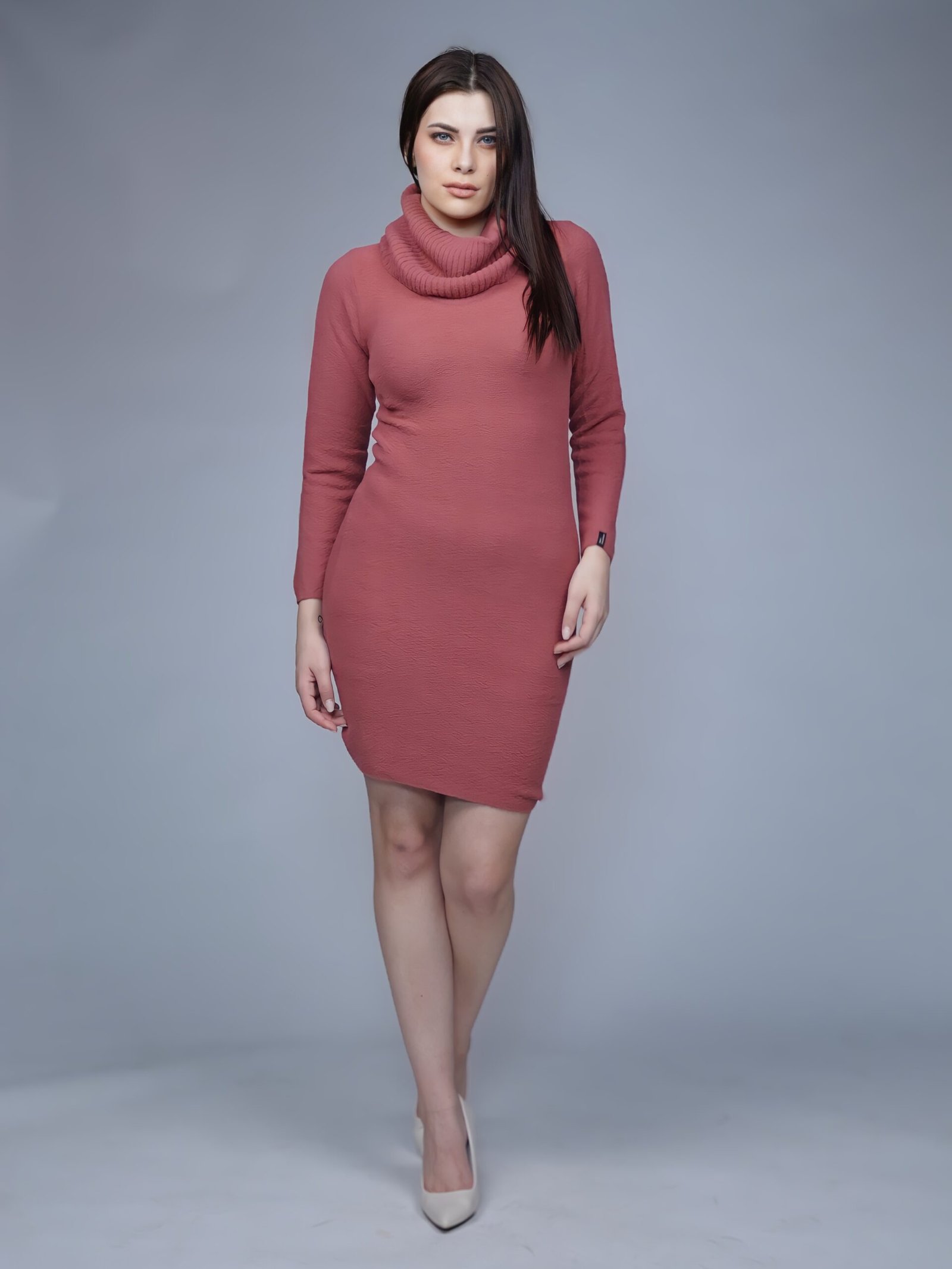 Creative Line Self Desgin Knitted Dress 3 2 34 scaled