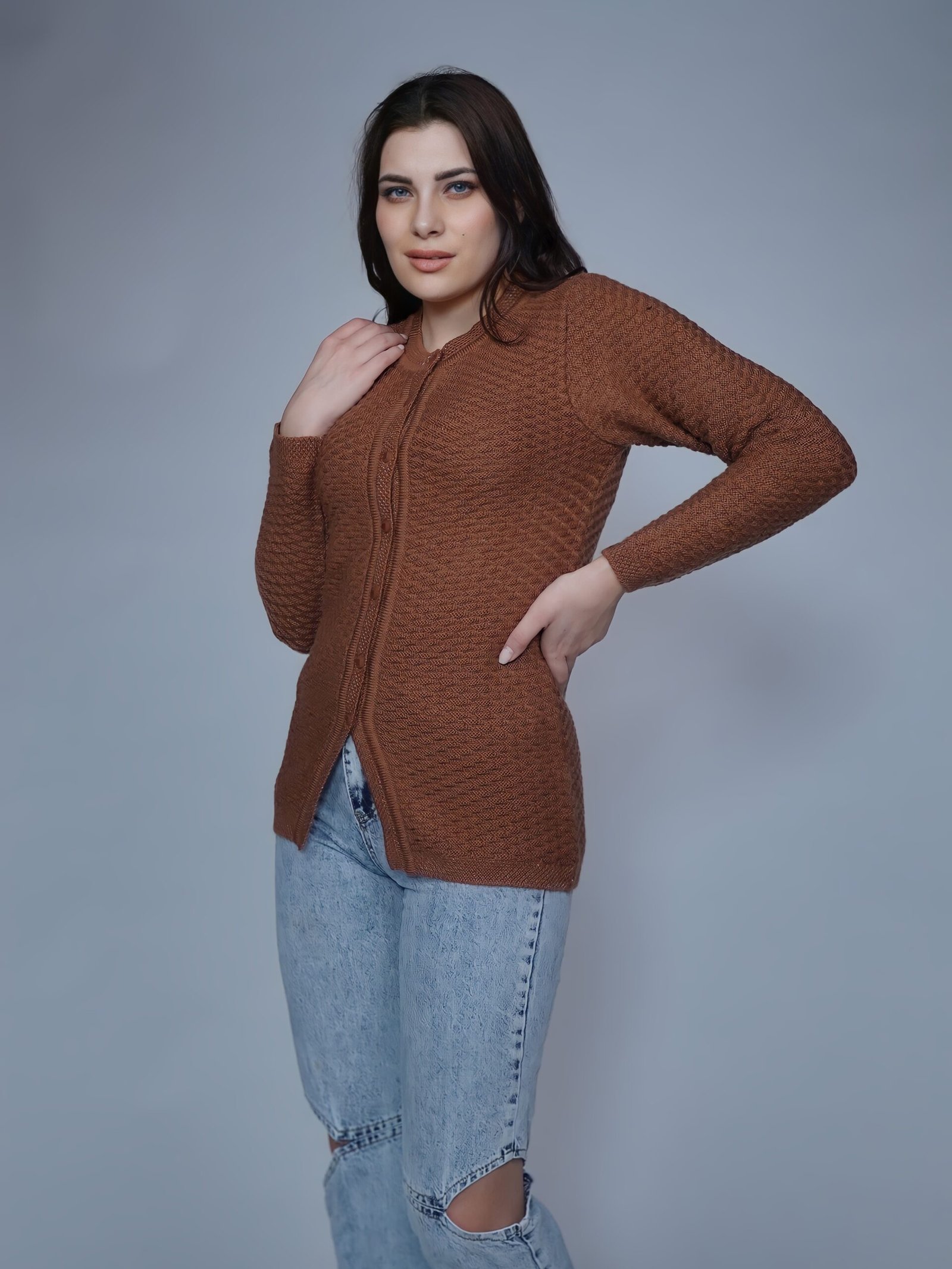 Creative Line Knitted Cardigan 5 4 28 scaled