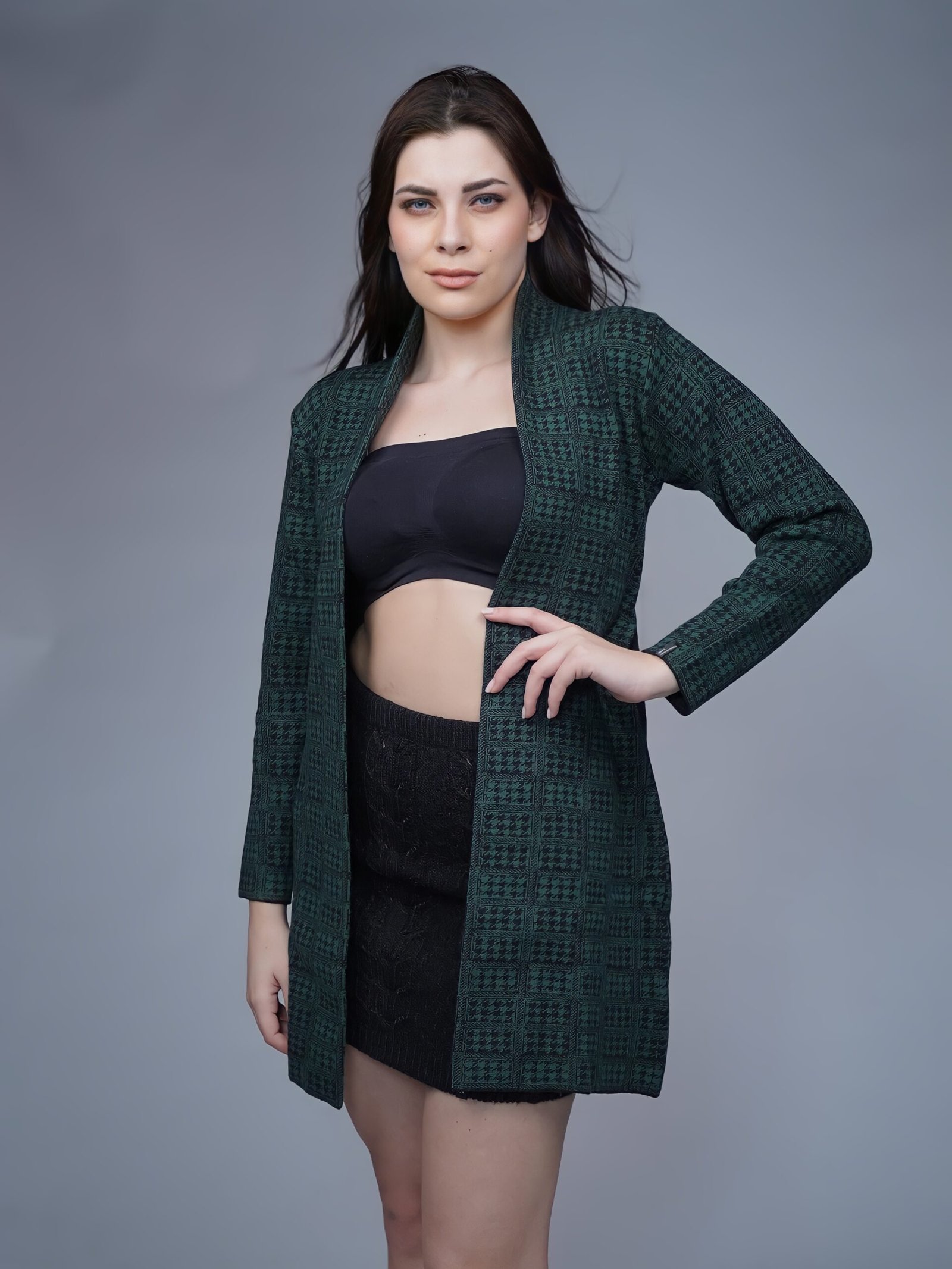 Creative Line Geometric Design Knitted Shrug 5 4 30 scaled