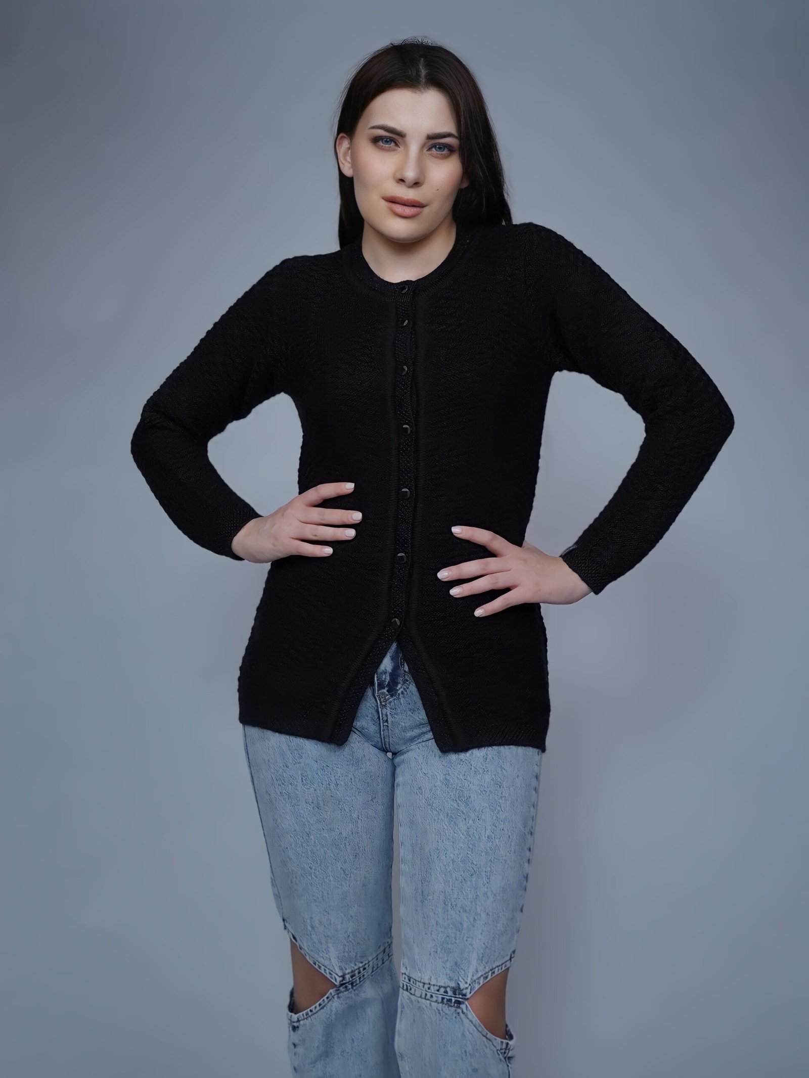 Creative Line Knitted Cardigan 1 6 27 scaled