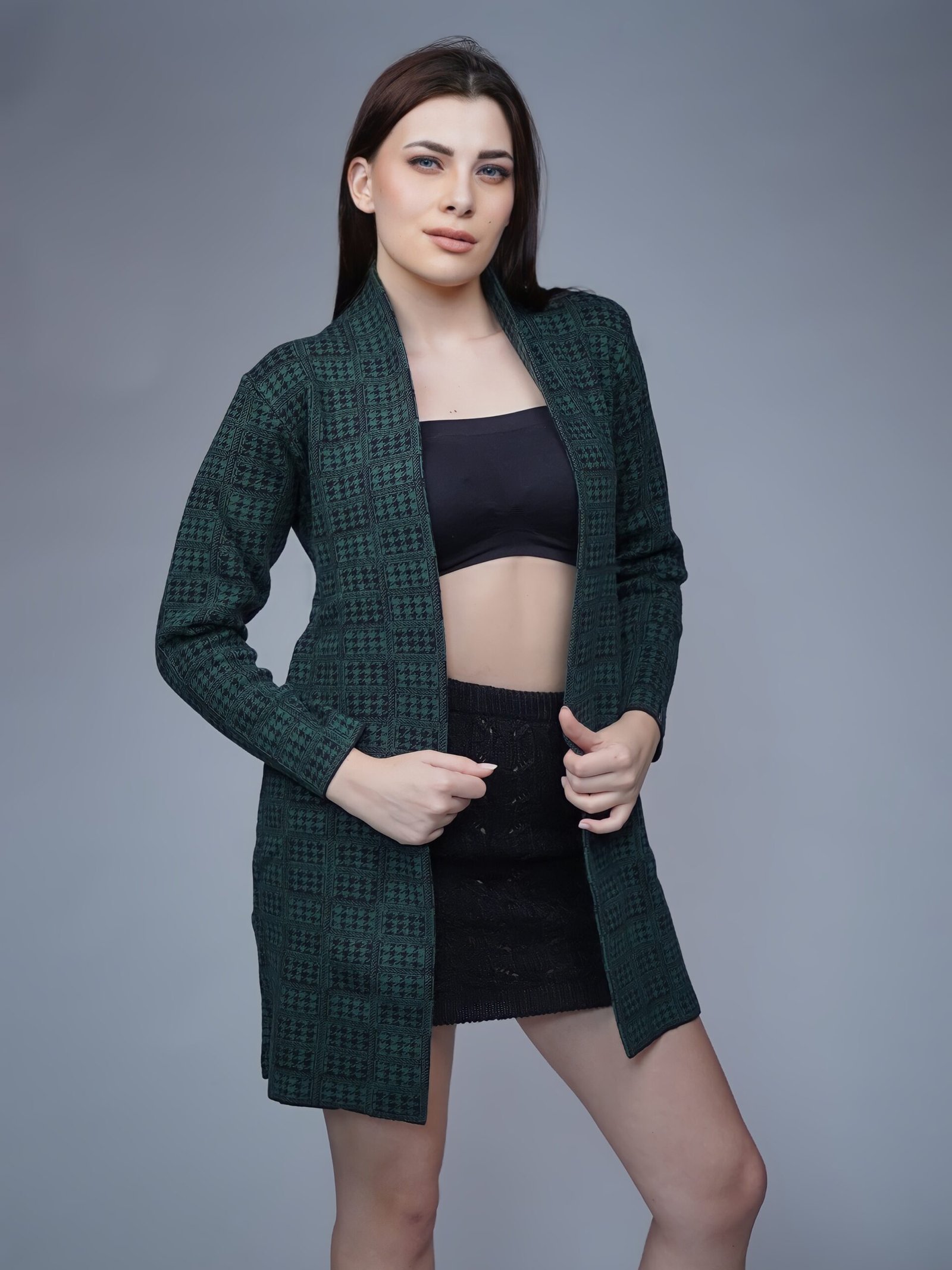 Creative Line Geometric Design Knitted Shrug 1 6 30 scaled