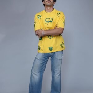 CREATIVE LINE OVERSIZED T-SHIRT