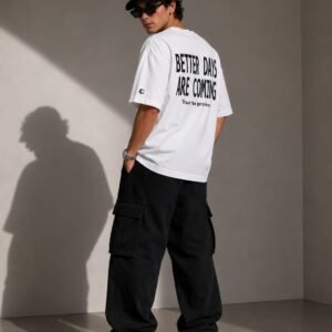 Creative Line Oversized T-Shirt