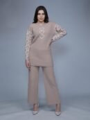 Fawn Co-ord Set for Women by Creative Line
