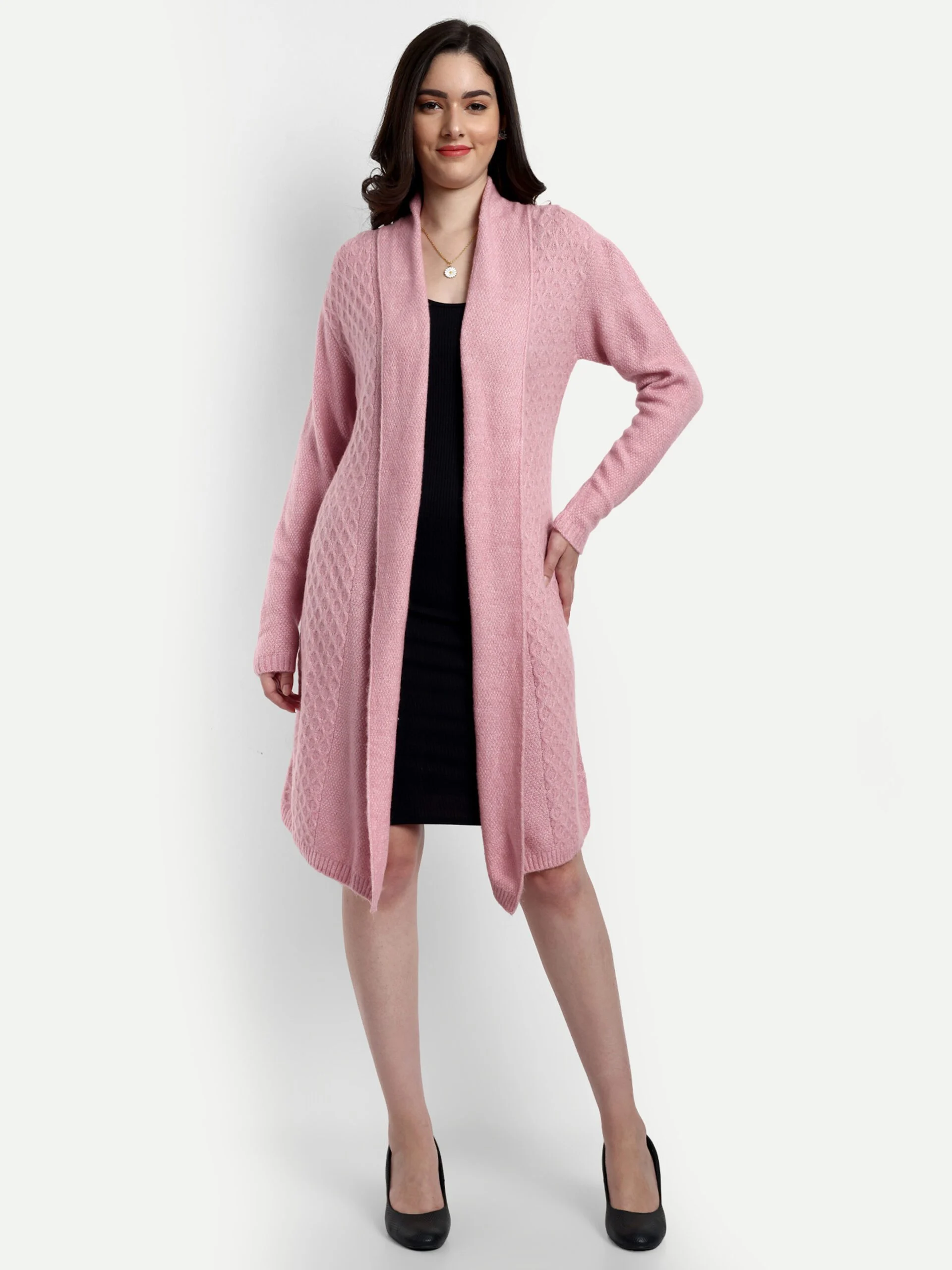 Knitted Shrug for Women by Creative Line