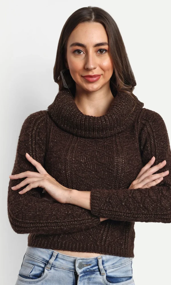 Knitted Casual Top for Women by Creative Line