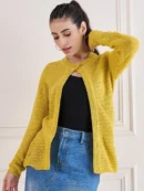 Knitted Cardigan for Women by Creative Line