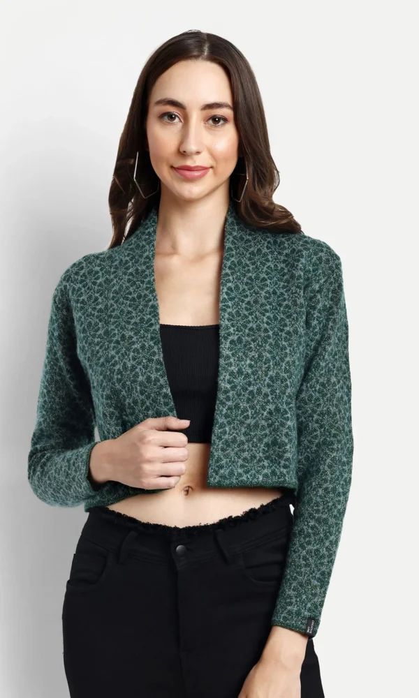 Crop Shrug for Women by Creative Line