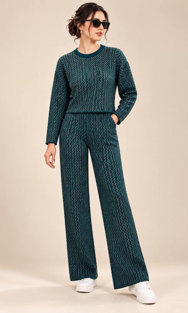 Teal Co-ord Set for Women by Creative Line