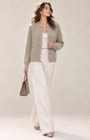 Fawn Knit Cardigan for Women by Creative Line
