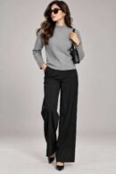 Grey T Neck Skivi for Women by Creative Line