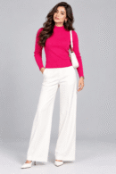 Fuchsia T Neck Skivi for Women by Creative Line